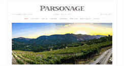 Desktop Screenshot of parsonagewine.com